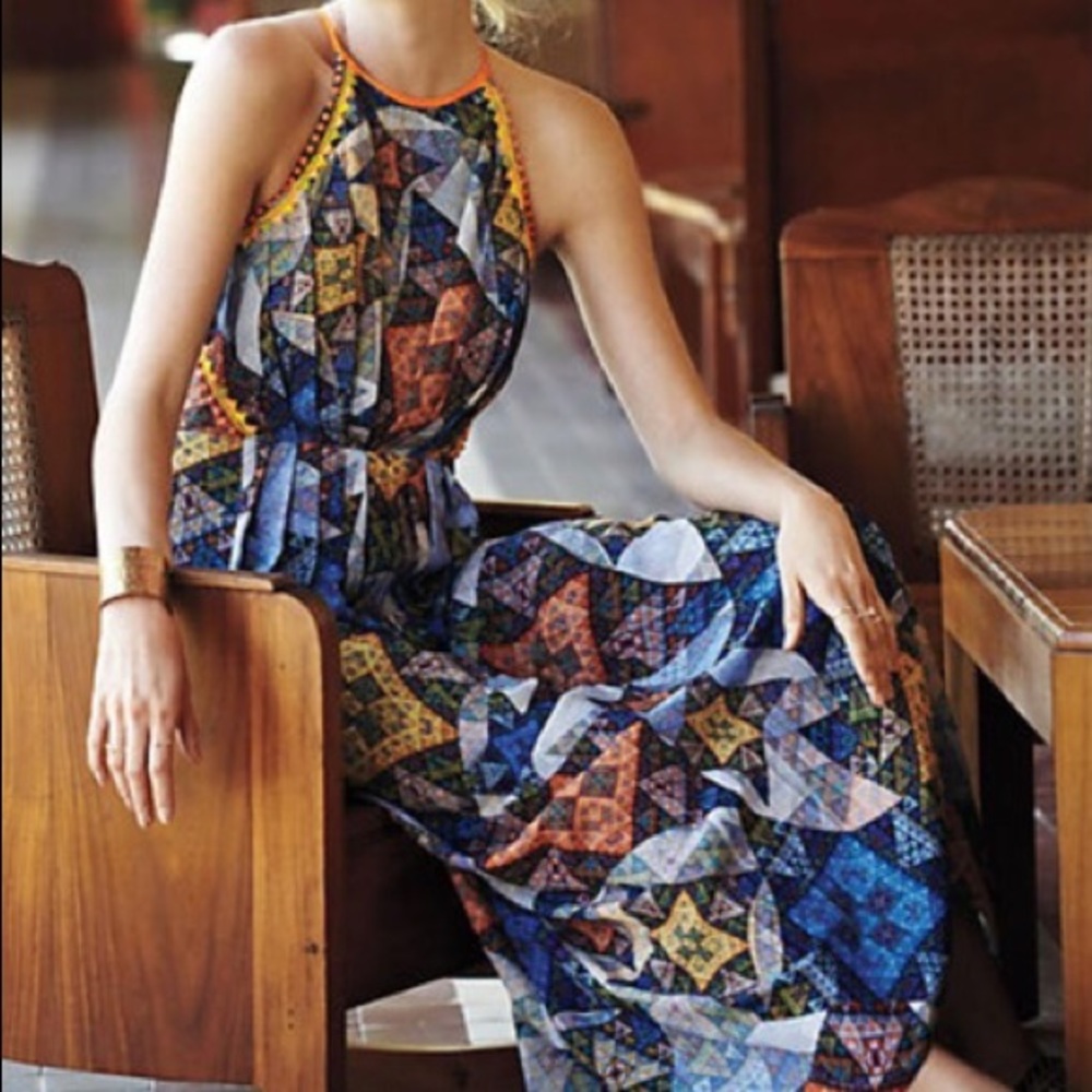 NWOT Ranna Gill Condesa Maxi dress. Small